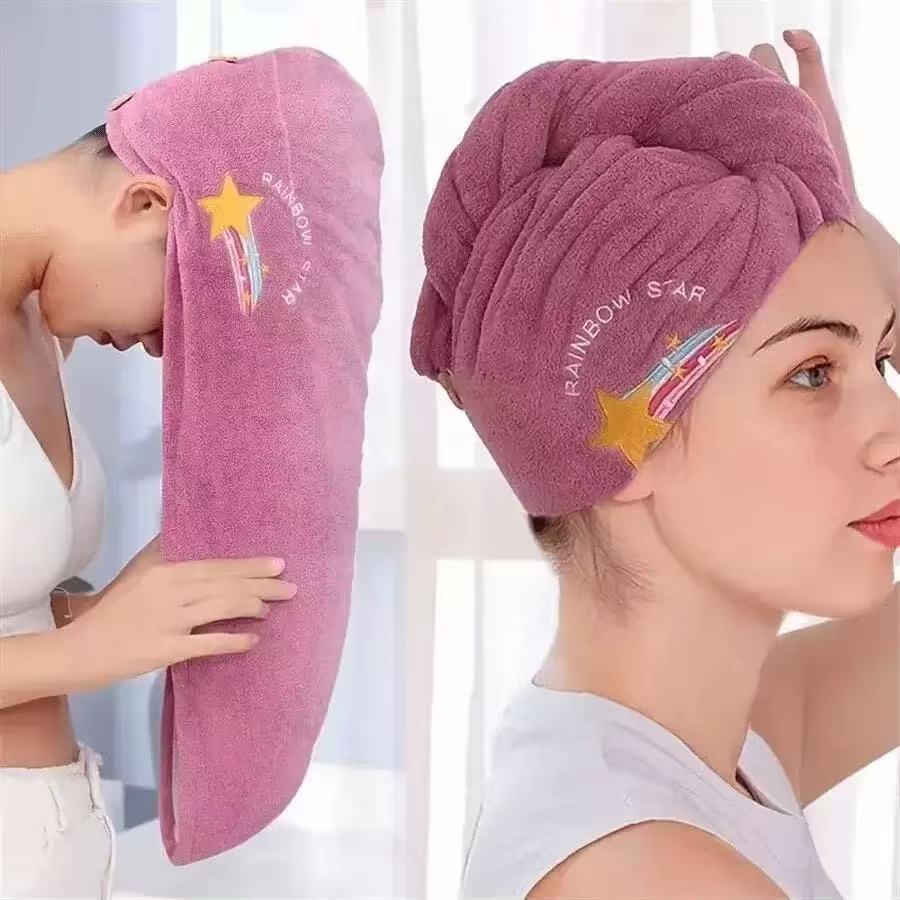 Golf Towel - قبعة شعر سريعة الجفاف فائقة الامتصاص