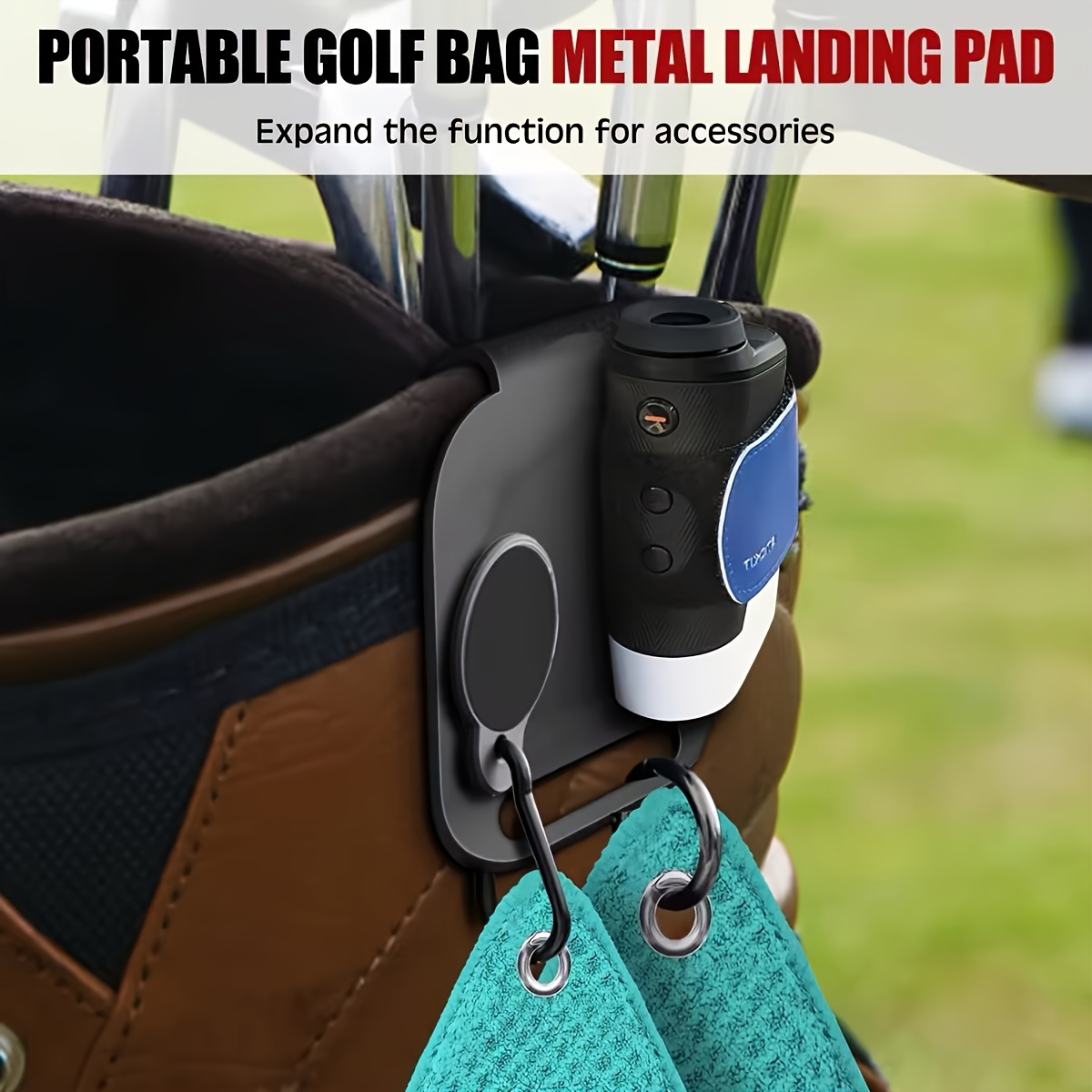 وسادة هبوط حقيبة الجولف المغنا - مراجعة Golf Rangefinder وسعره