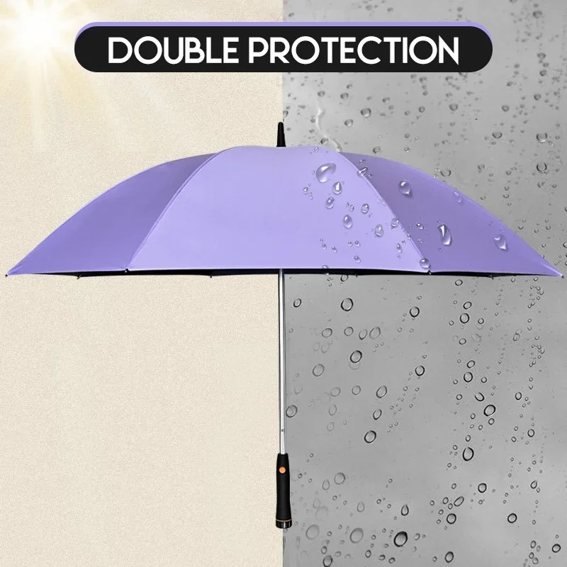 مظلة Reinforcement بمقبض طويل، - مراجعة Golf Umbrella Large وسعره