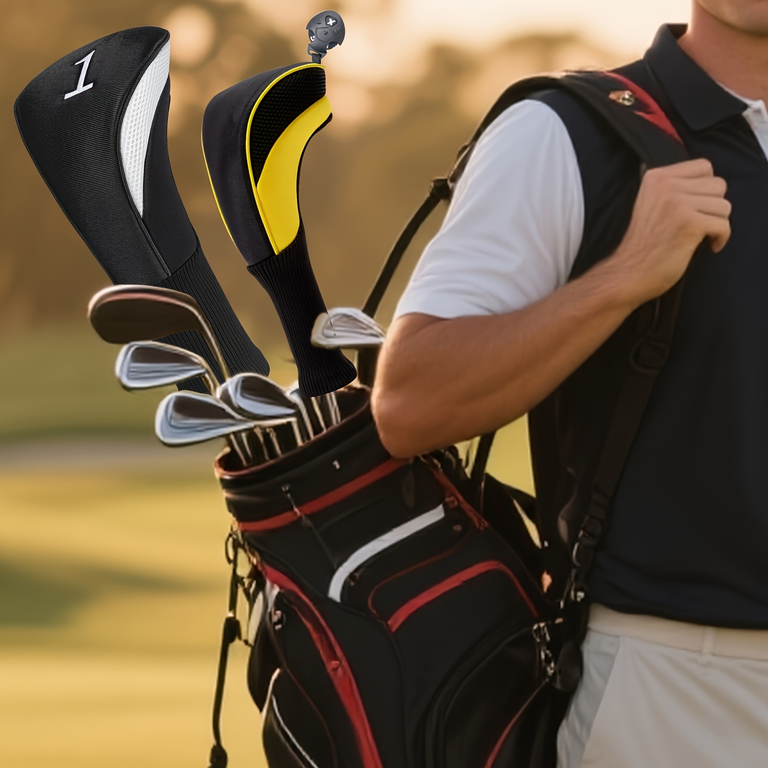 5 قطع أغطية رؤوس مضارب الجولف، - مراجعة Golf Clubs وسعره